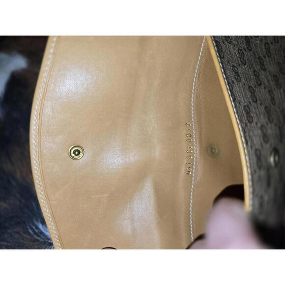 Rare Vintage Gucci Leather Trifold Wallet Envelope Design - Picture 7 of 12